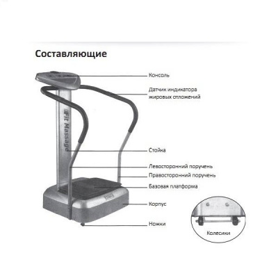  Виброплатформа TK-016 "FIT BEAUTY"     